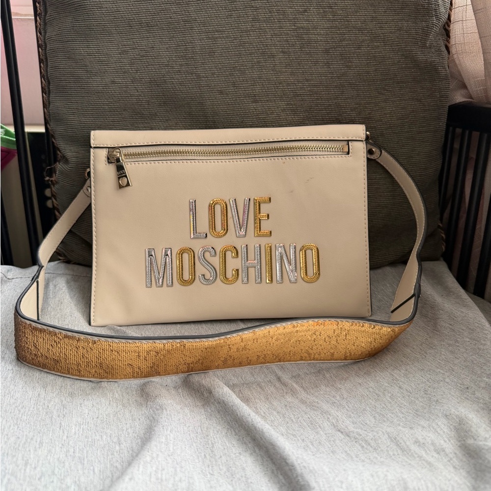 Love Moschino Beige shoulder Bag